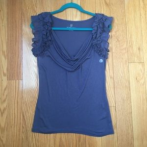NY&C Ruffle Small Top